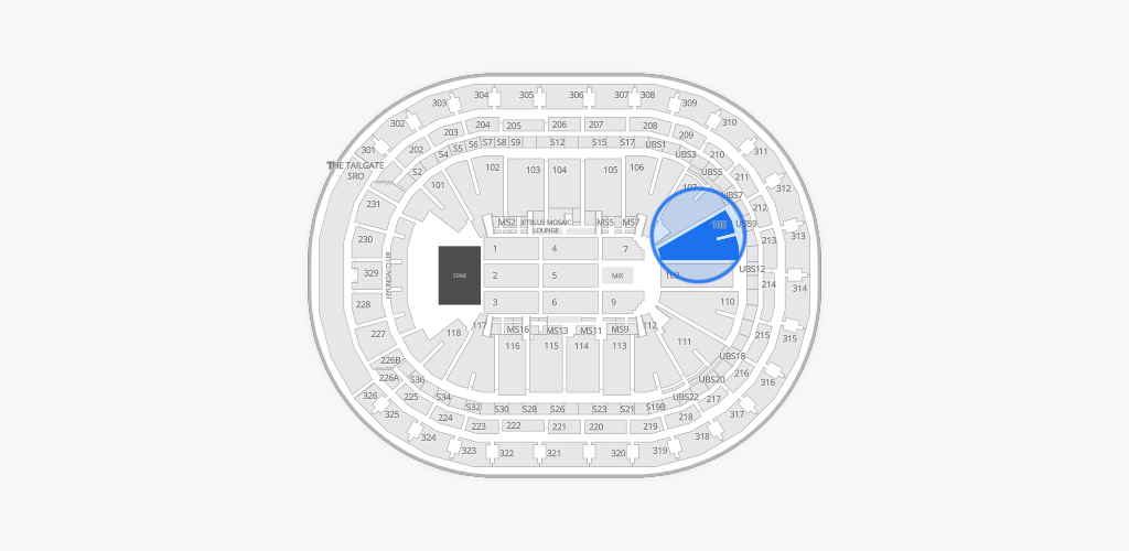UBS Arena Seating Chart
