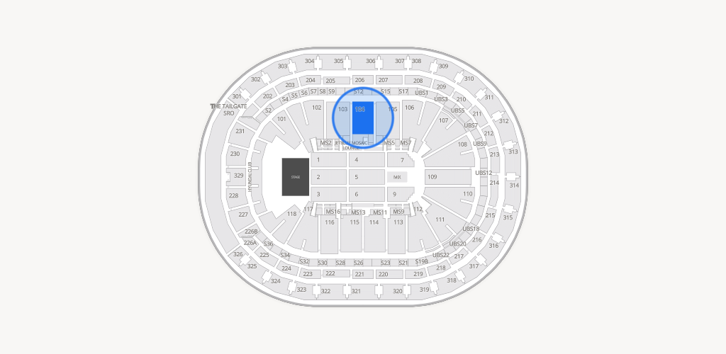 UBS Arena Seating Chart