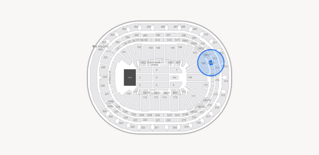 UBS Arena Seating Chart