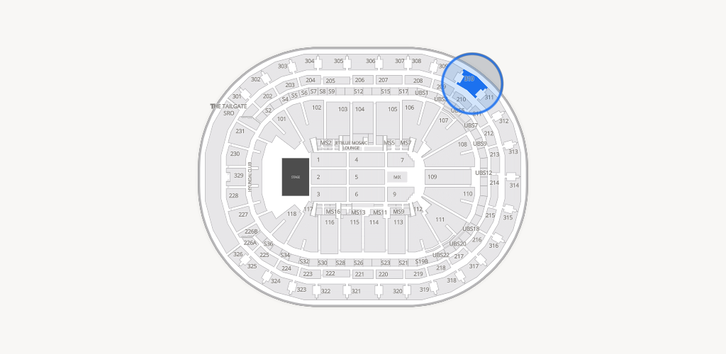 UBS Arena Seating Chart