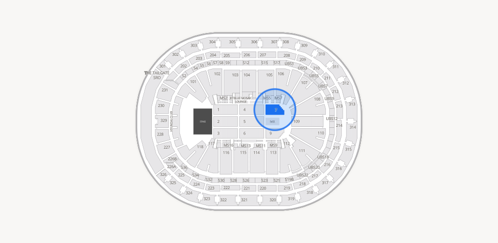 UBS Arena Seating Chart