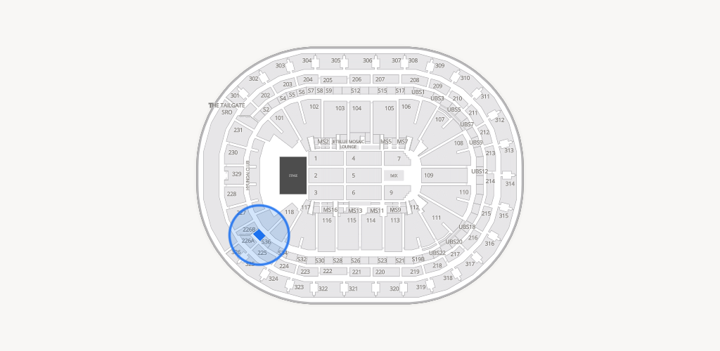 UBS Arena Seating Chart