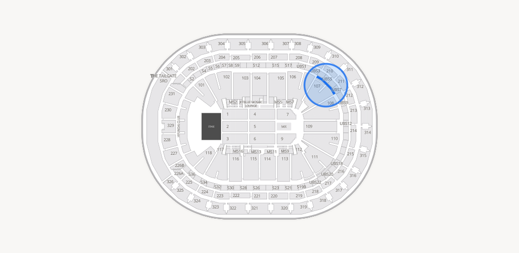 UBS Arena Seating Chart