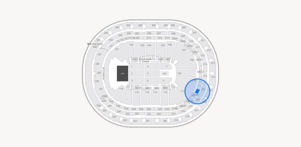 UBS Arena Seating Chart