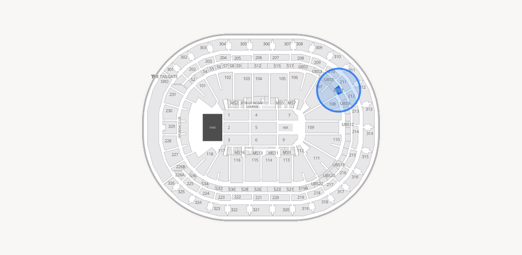 UBS Arena Seating Chart