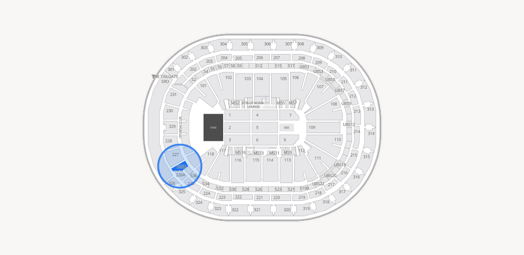 UBS Arena Seating Chart