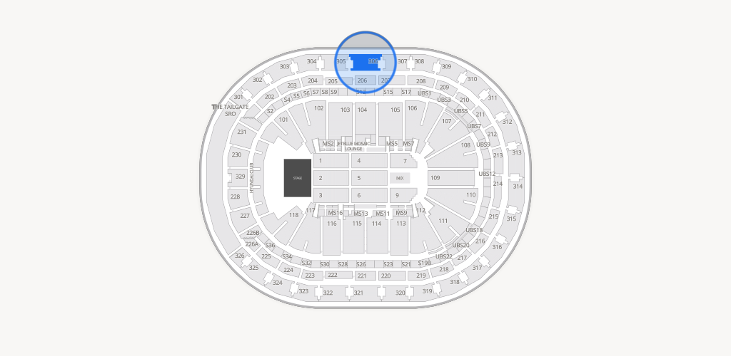 UBS Arena Seating Chart