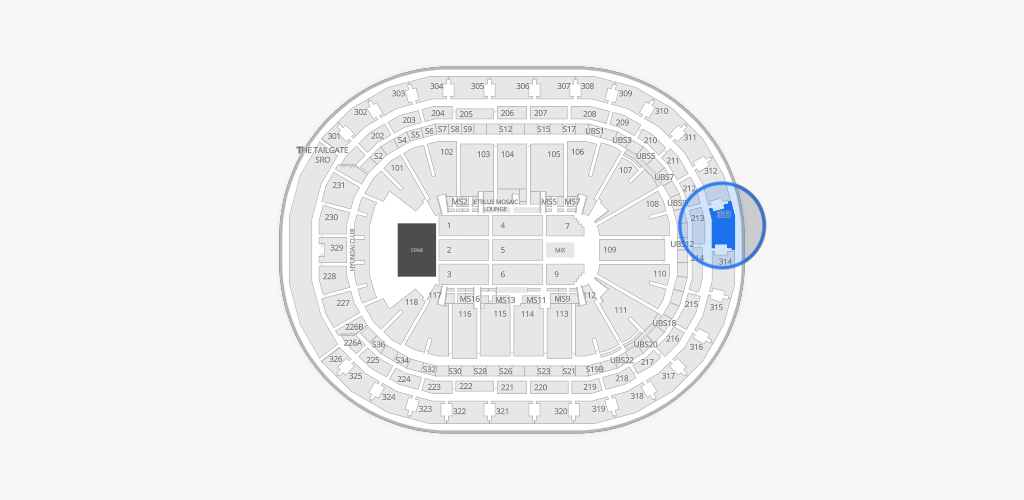 UBS Arena Seating Chart