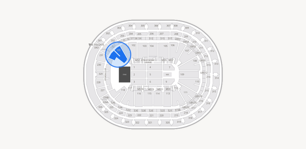 UBS Arena Seating Chart