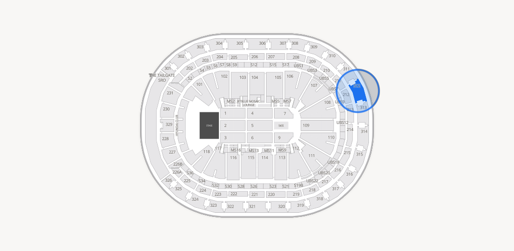 UBS Arena Seating Chart