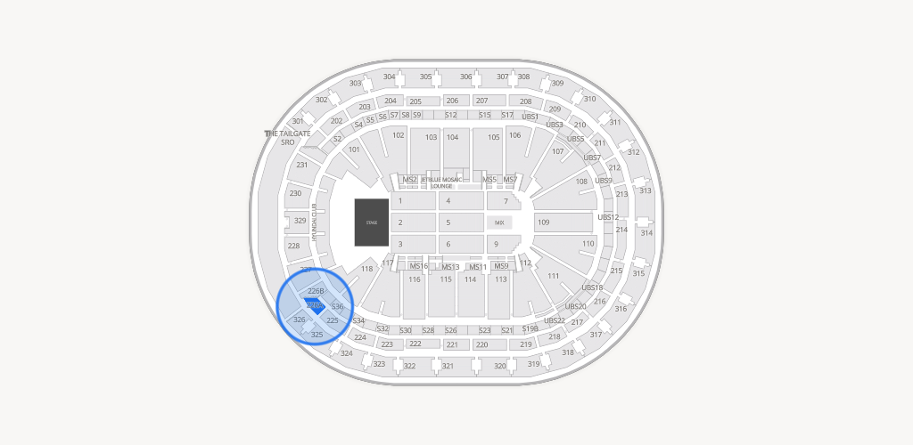 UBS Arena Seating Chart