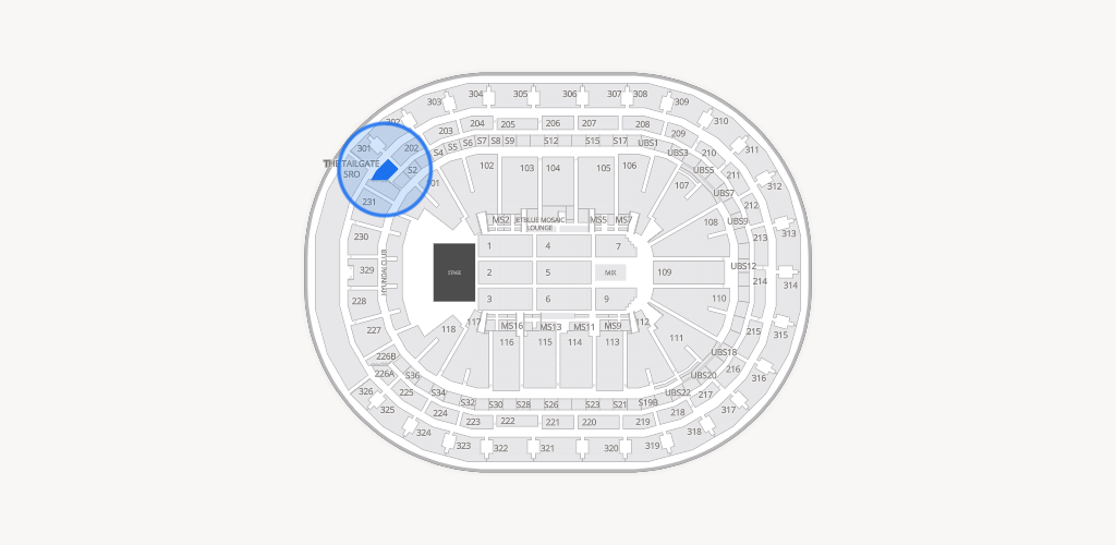 UBS Arena Seating Chart