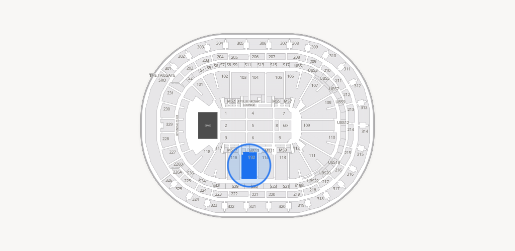 UBS Arena Seating Chart