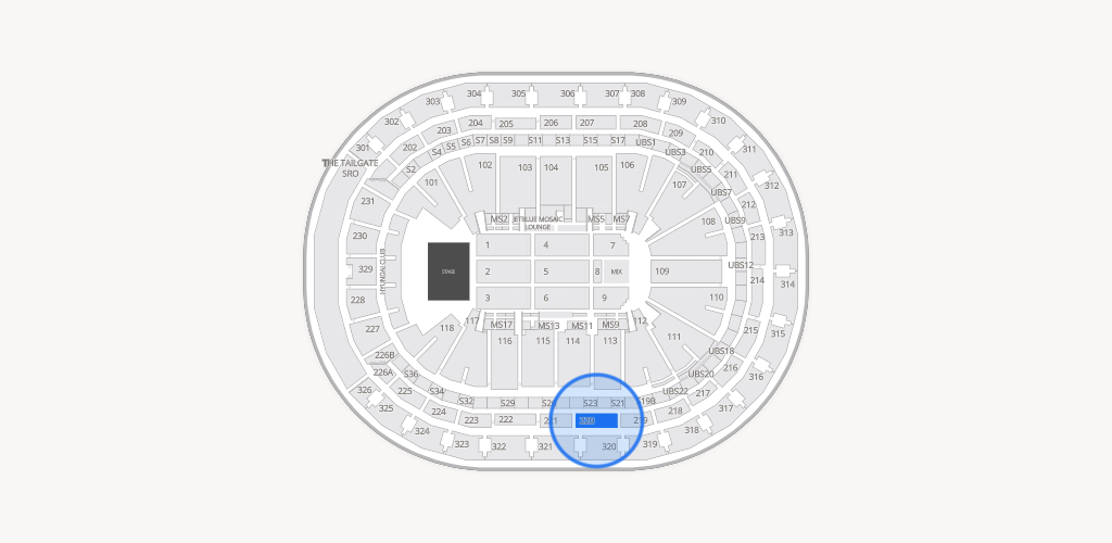 UBS Arena Seating Chart