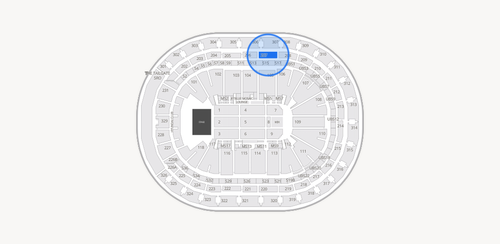 UBS Arena Seating Chart