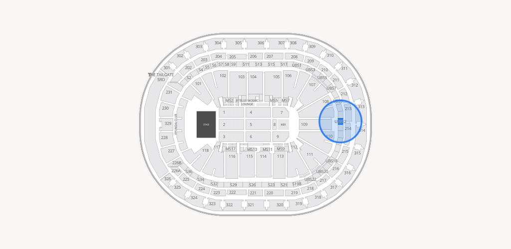UBS Arena Seating Chart
