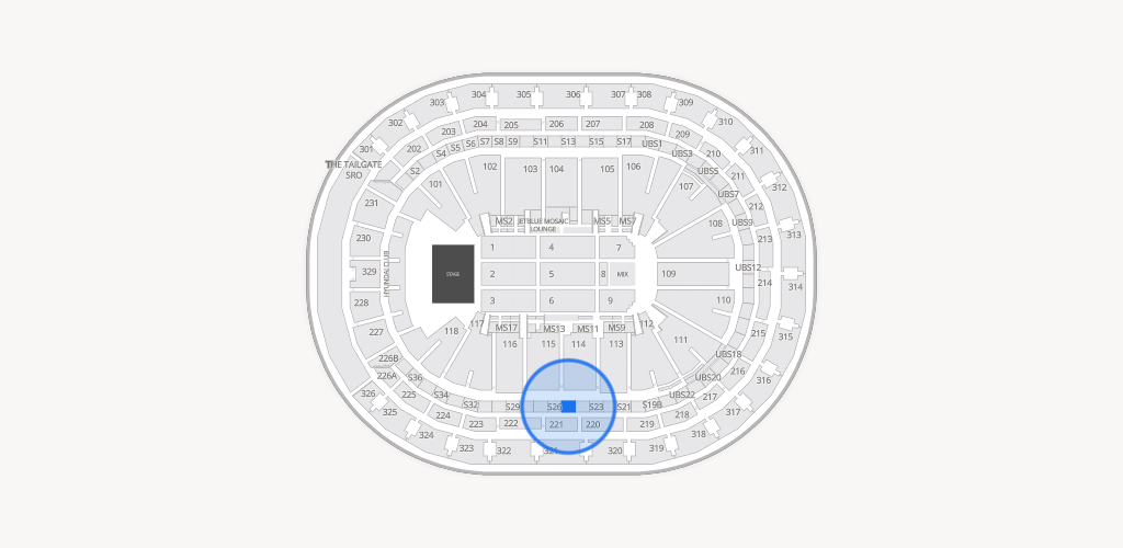 UBS Arena Seating Chart