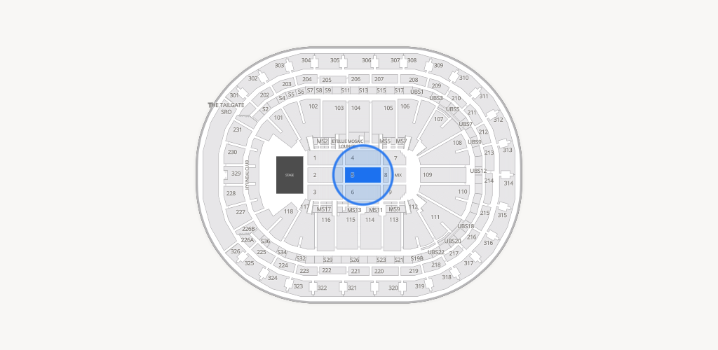 UBS Arena Seating Chart