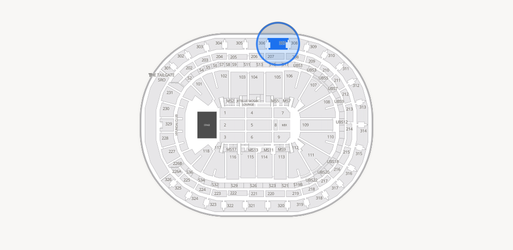 UBS Arena Seating Chart