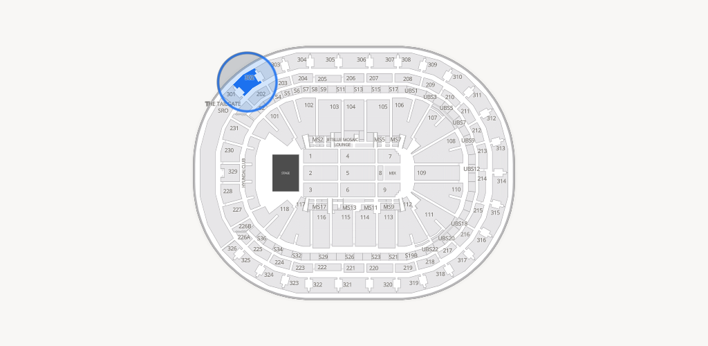 UBS Arena Seating Chart