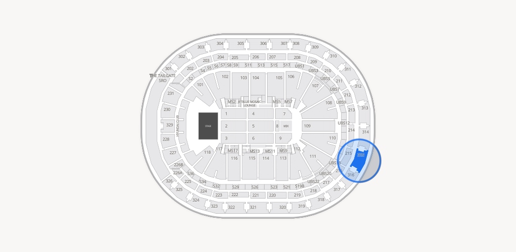 UBS Arena Seating Chart