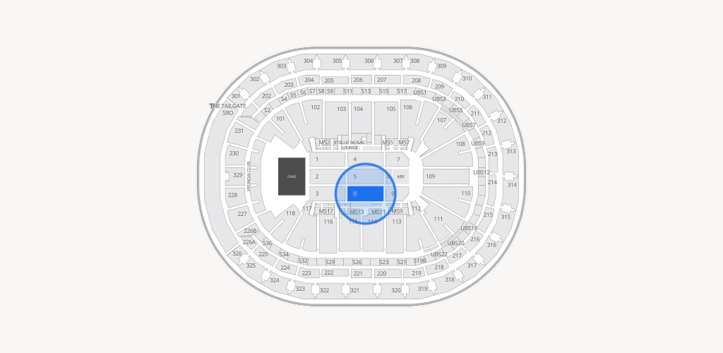 UBS Arena Seating Chart