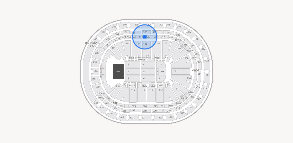 UBS Arena Seating Chart
