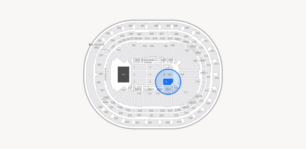 UBS Arena Seating Chart