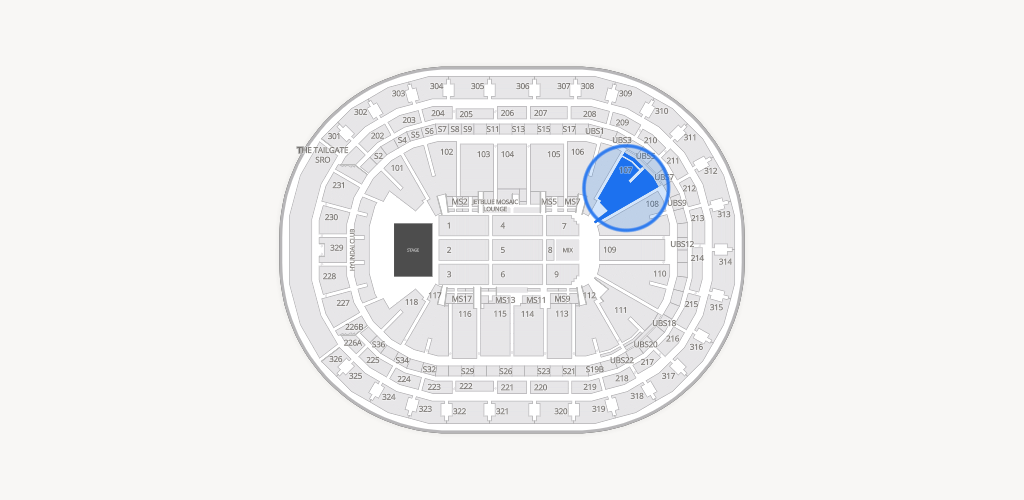UBS Arena Seating Chart