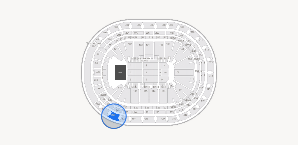 UBS Arena Seating Chart