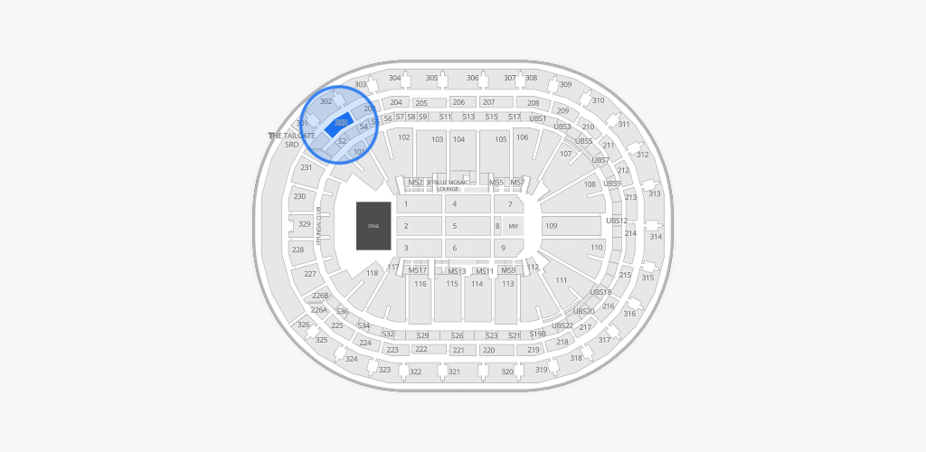 UBS Arena Seating Chart