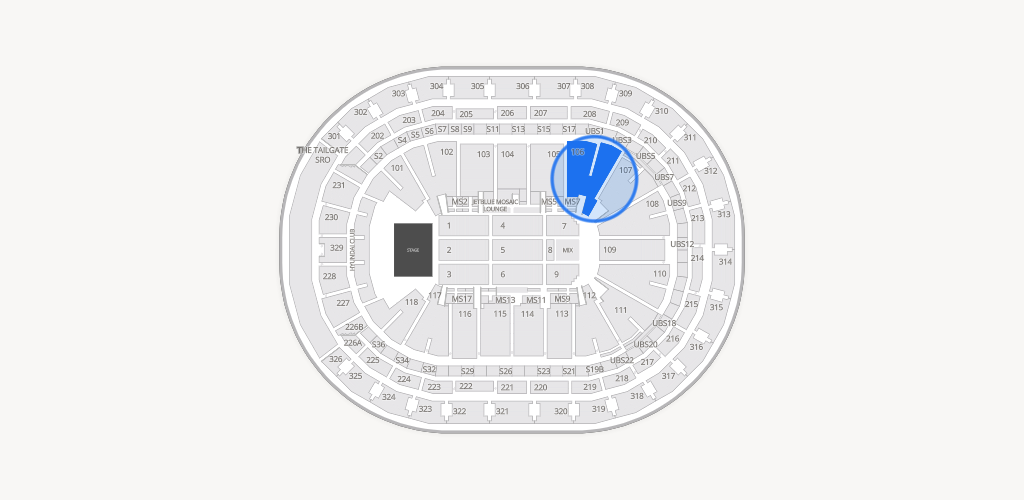 UBS Arena Seating Chart