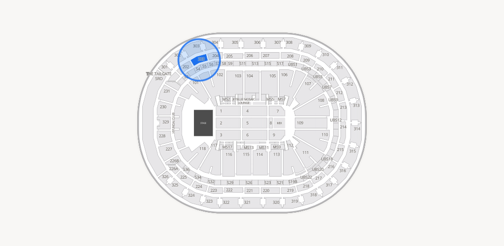 UBS Arena Seating Chart