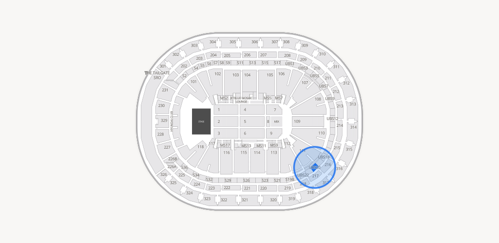 UBS Arena Seating Chart