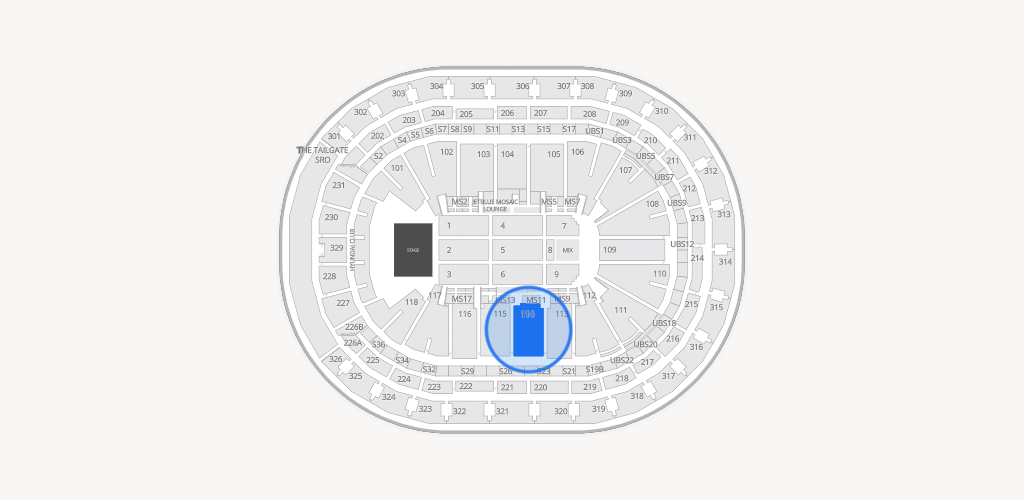UBS Arena Seating Chart