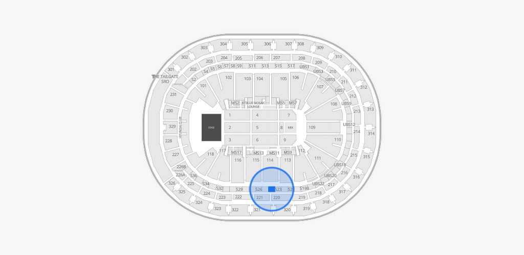UBS Arena Seating Chart