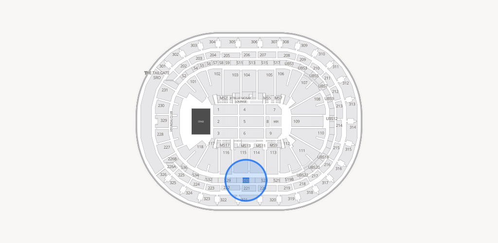 UBS Arena Seating Chart