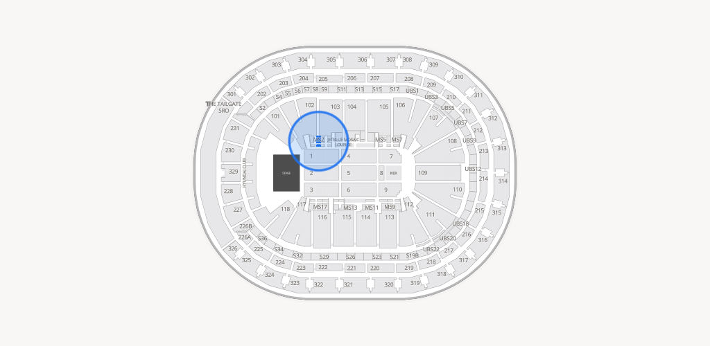 UBS Arena Seating Chart