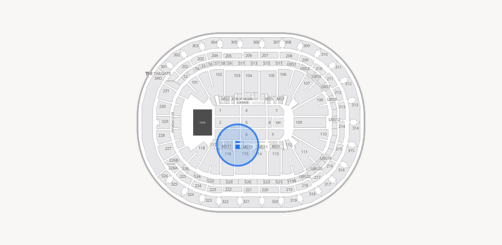 UBS Arena Seating Chart