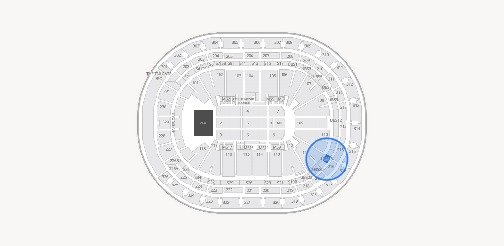 UBS Arena Seating Chart