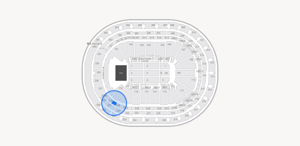 UBS Arena Seating Chart