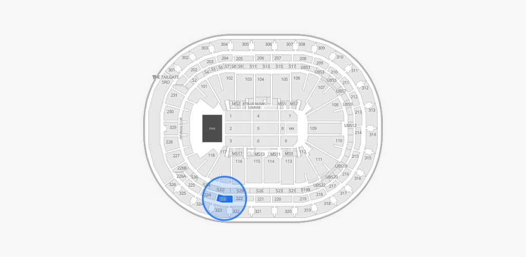 UBS Arena Seating Chart