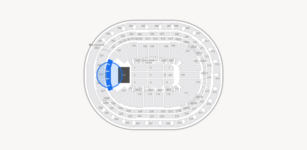 UBS Arena Seating Chart