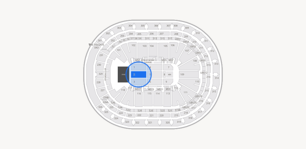 UBS Arena Seating Chart