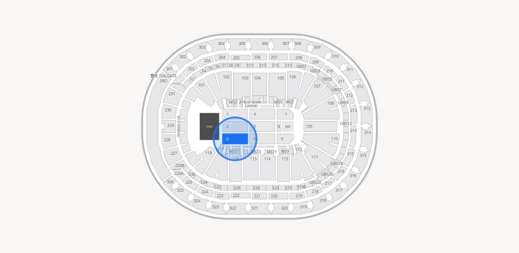 UBS Arena Seating Chart