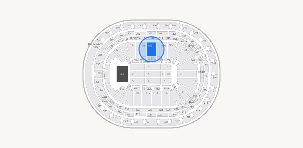 UBS Arena Seating Chart