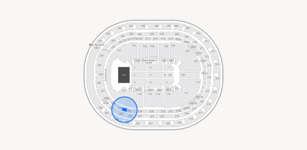 UBS Arena Seating Chart