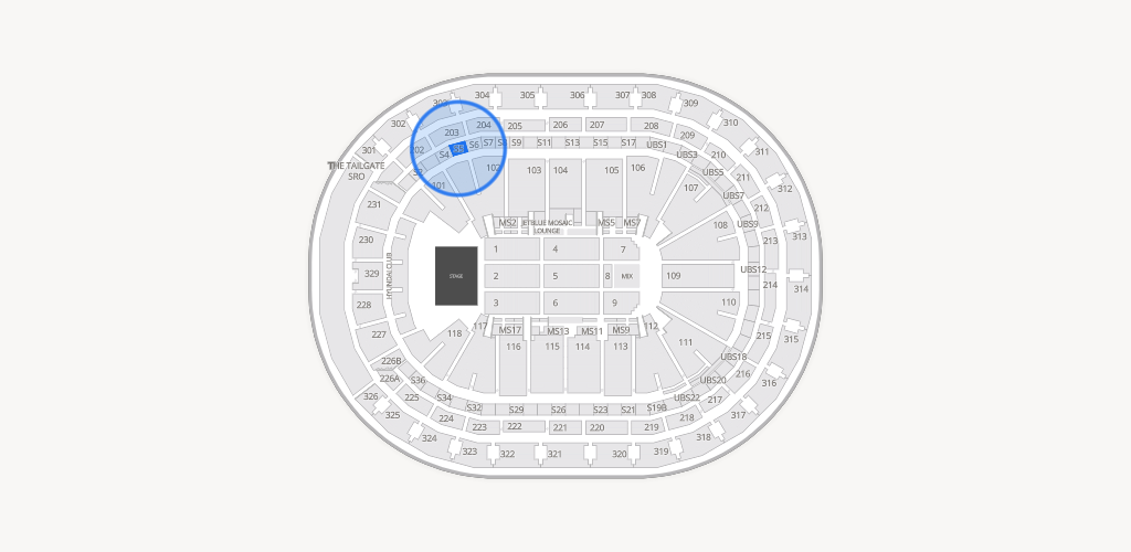 UBS Arena Seating Chart