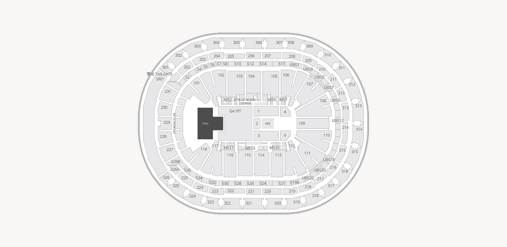 UBS Arena Seating Chart
