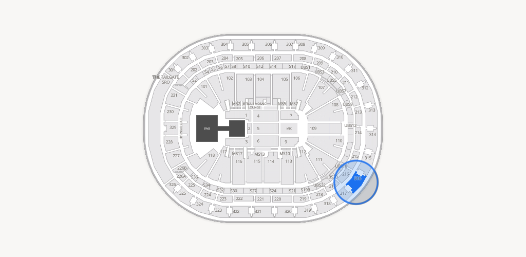 UBS Arena Seating Chart